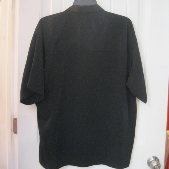 Danelli Men's Tropical Print Shirt Black XL - Picture 5 of 5